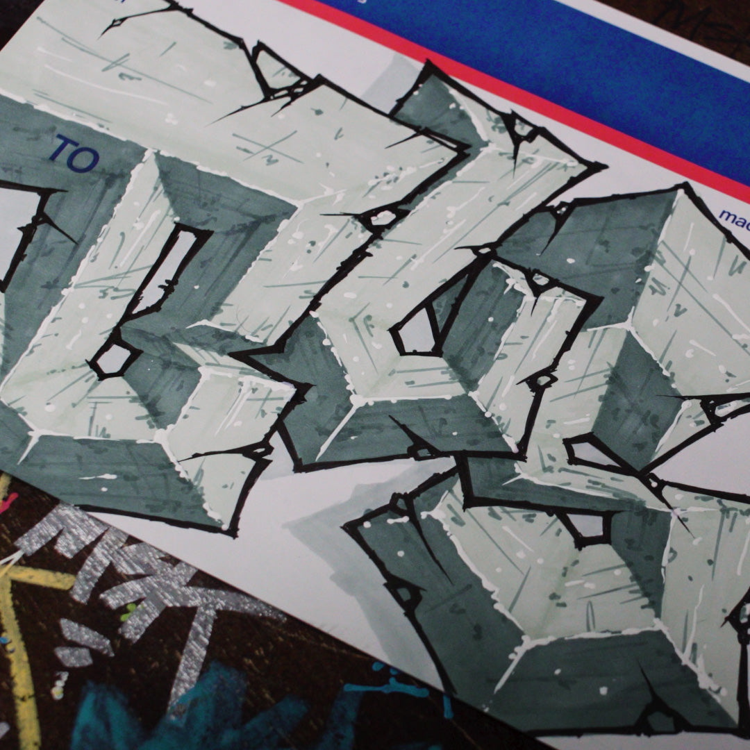 Adding Bevels to Blocky Letters