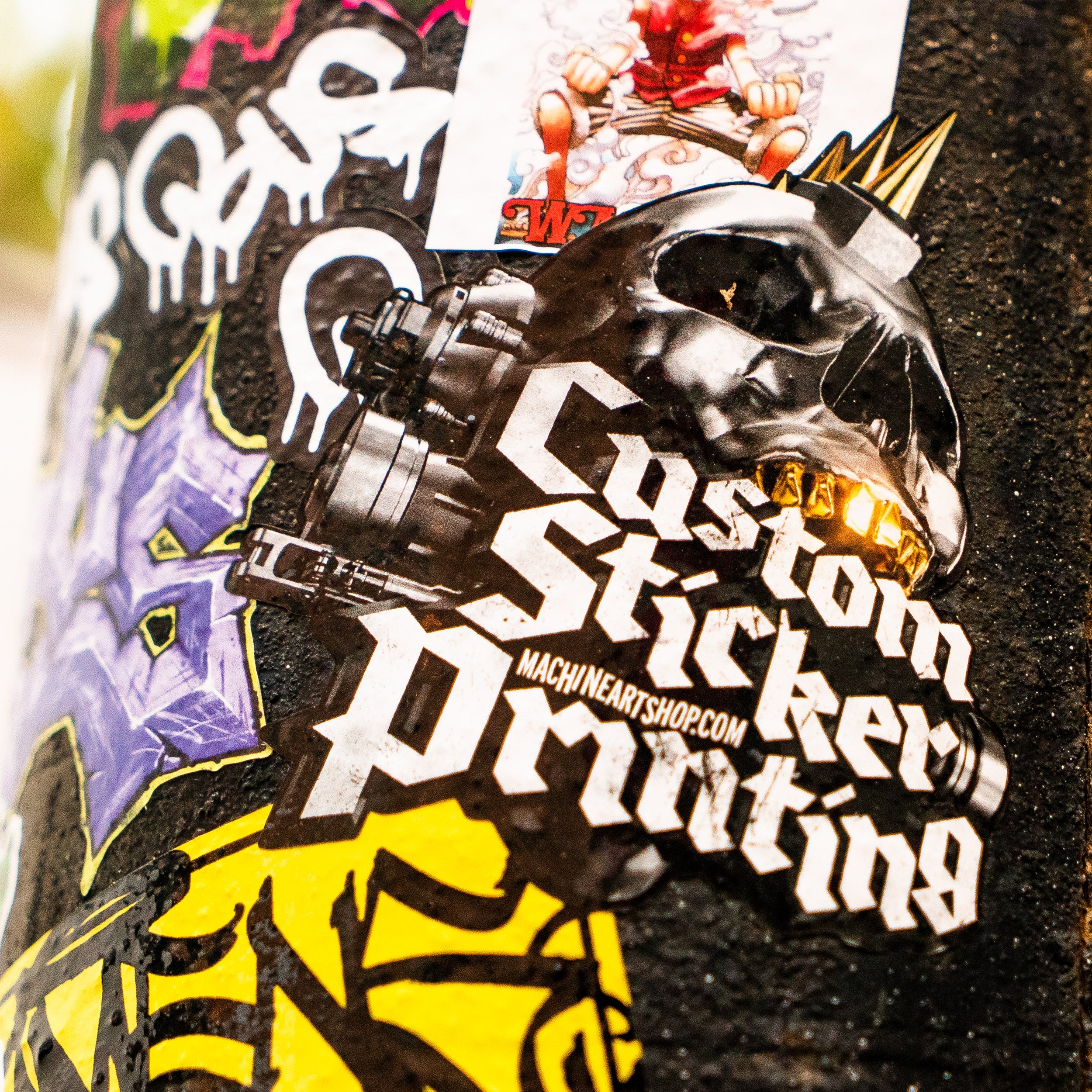 LAMINATED CUSTOM STICKERS