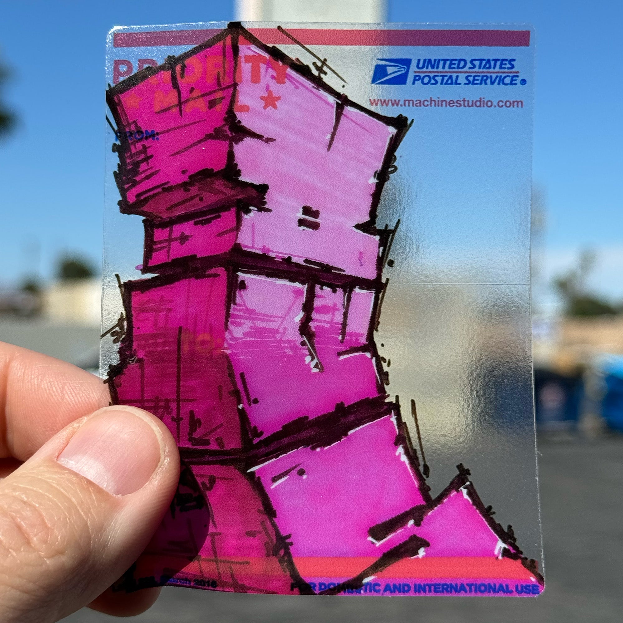 LAMINATED CLEAR STICKERS