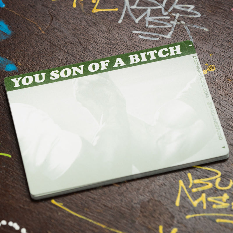 You Son of a Bitch - Blank Sticker Packs