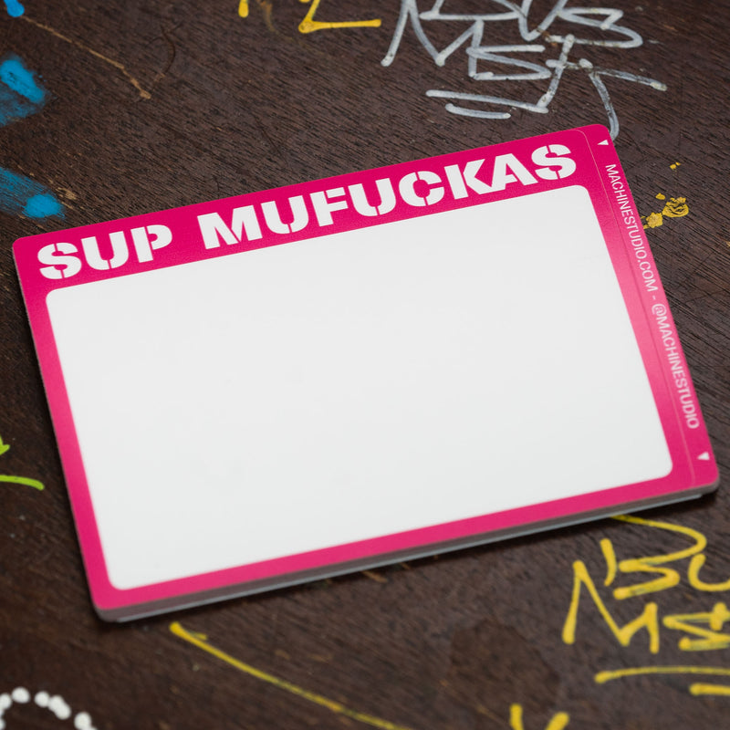 Sup Mufuckas - Blank Sticker Packs