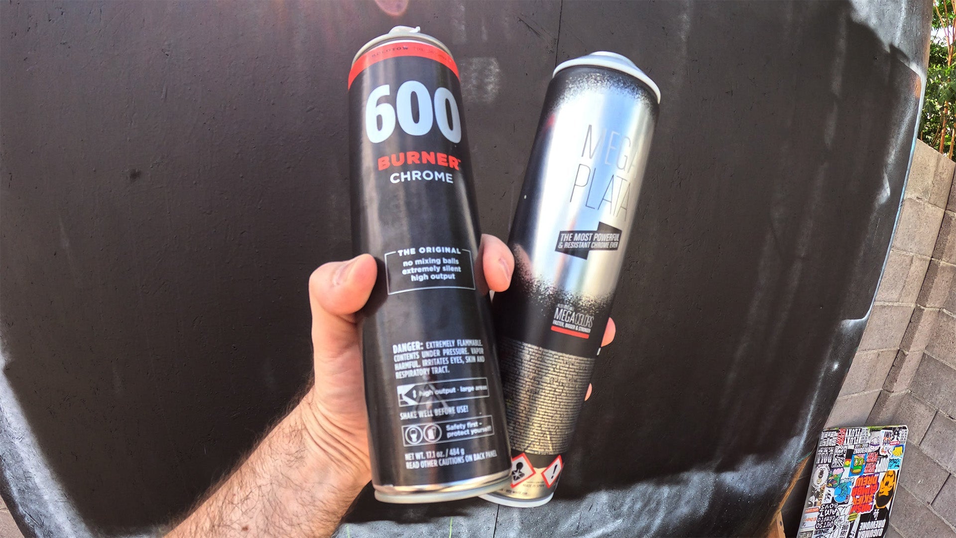 Burner Chrome vs Mega with the Lightning Cap
