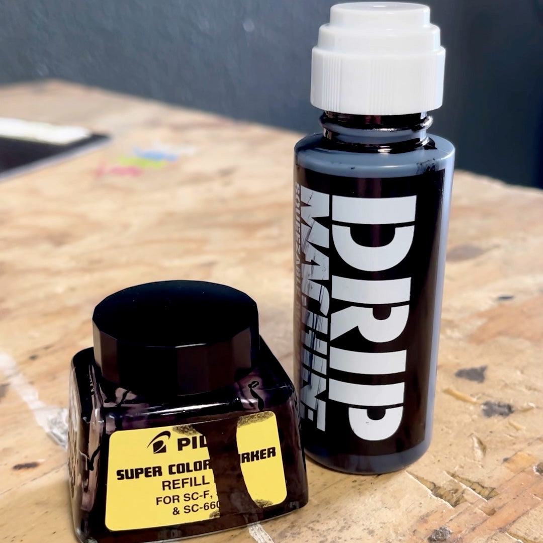 Testing Pilot Super Color Ink in a Drip Machine Mop: A Strong Combo fo