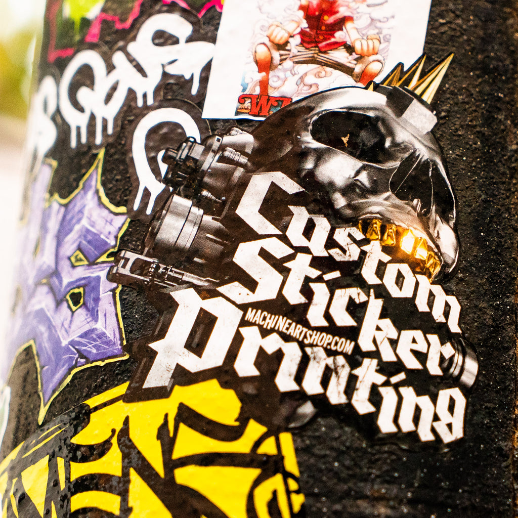 Laminated Custom Stickers Machine Studio