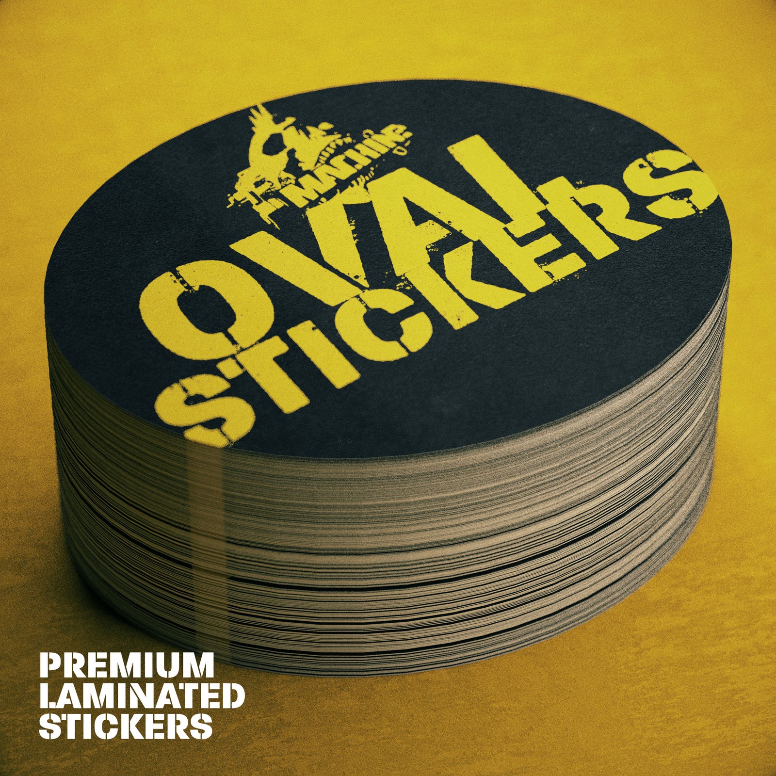 LAMINATED CUSTOM STICKERS
