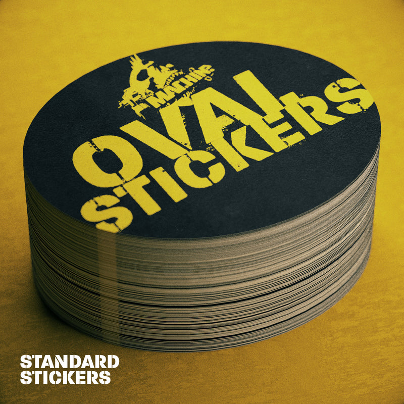 OVAL STICKERS