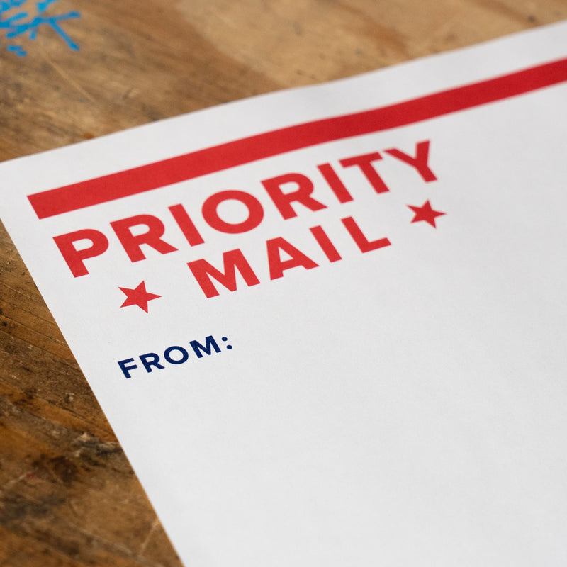 11x14 Big Postal Slaps - Priority Mail