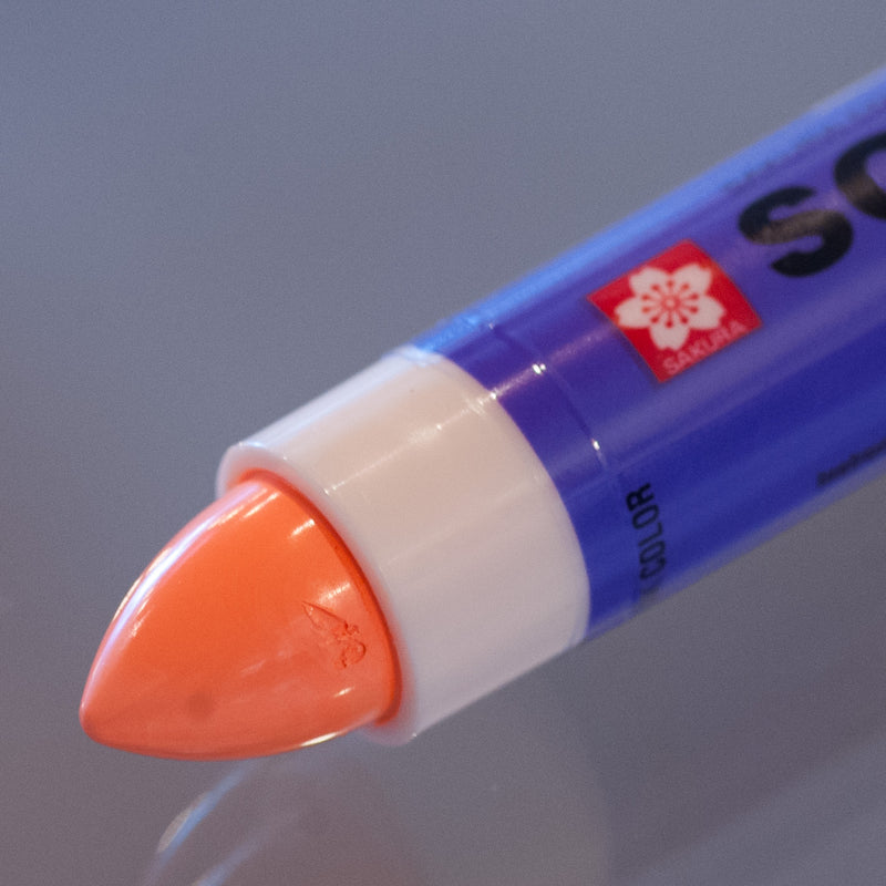Sakura - Solid Marker - Fluorescent Orange