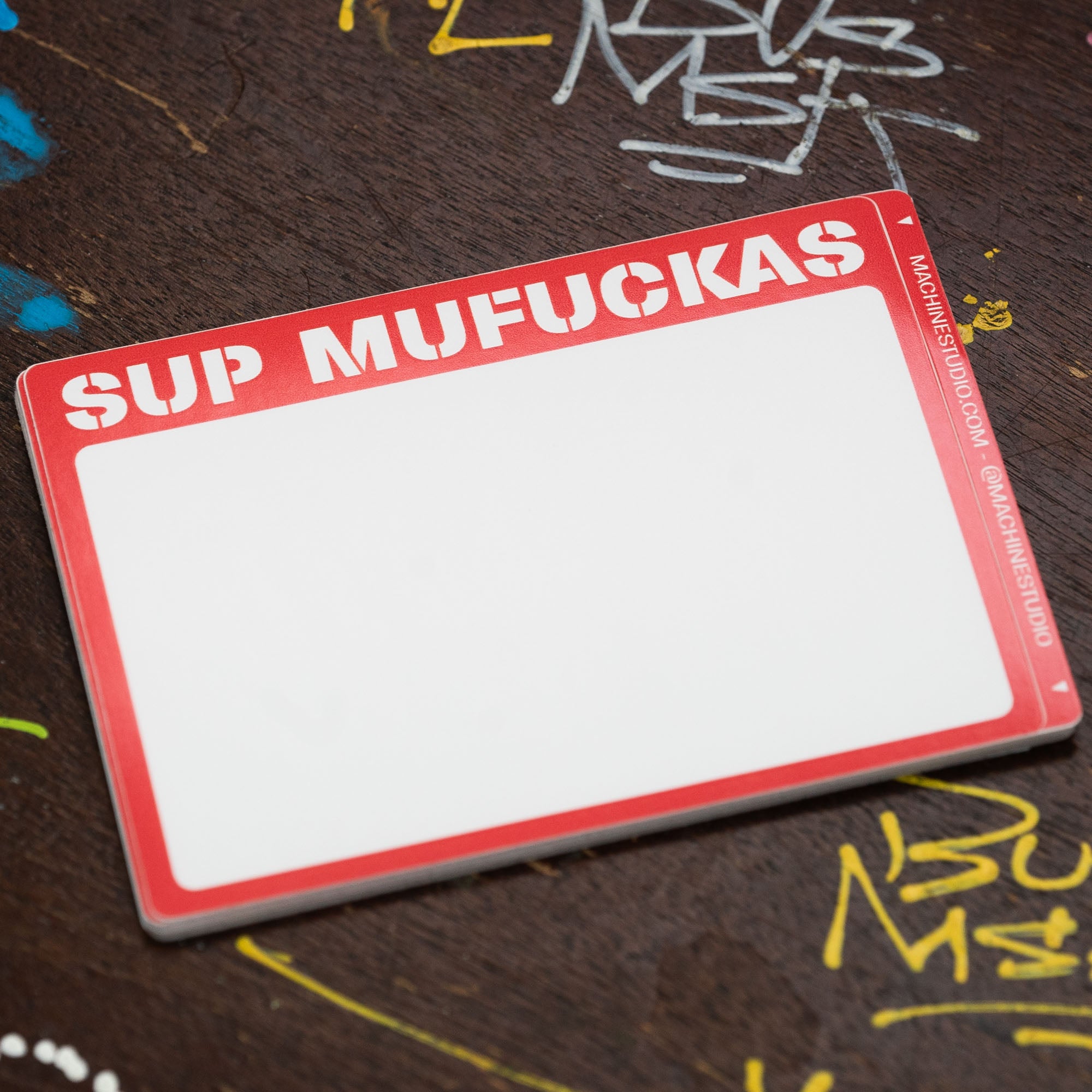 Sup Mufuckas - Blank Sticker Packs