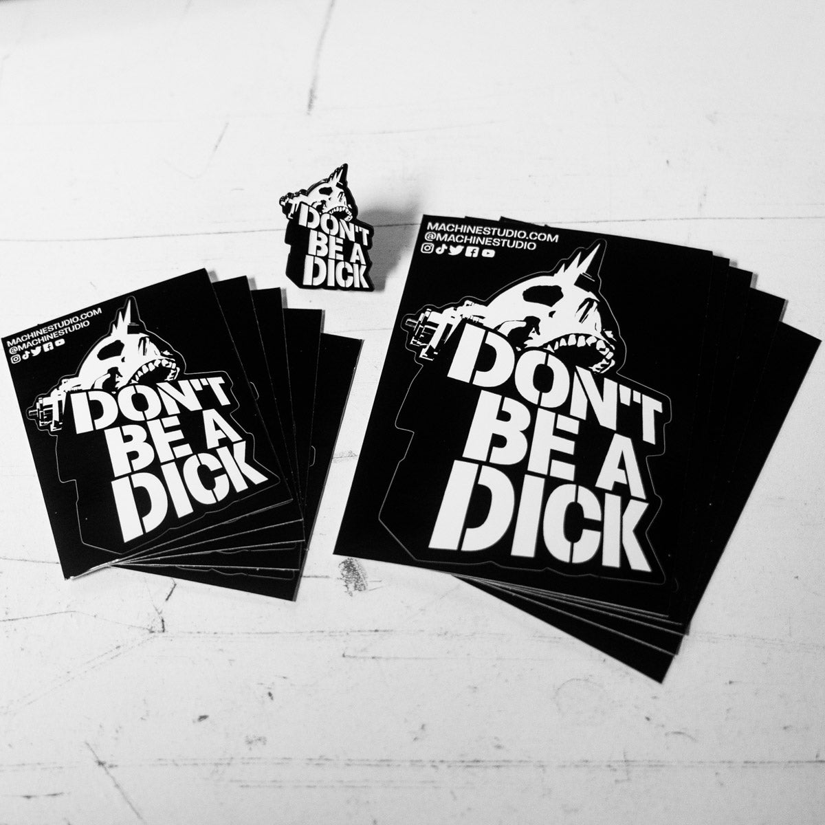 Don't Be a Dick Sticker Pack