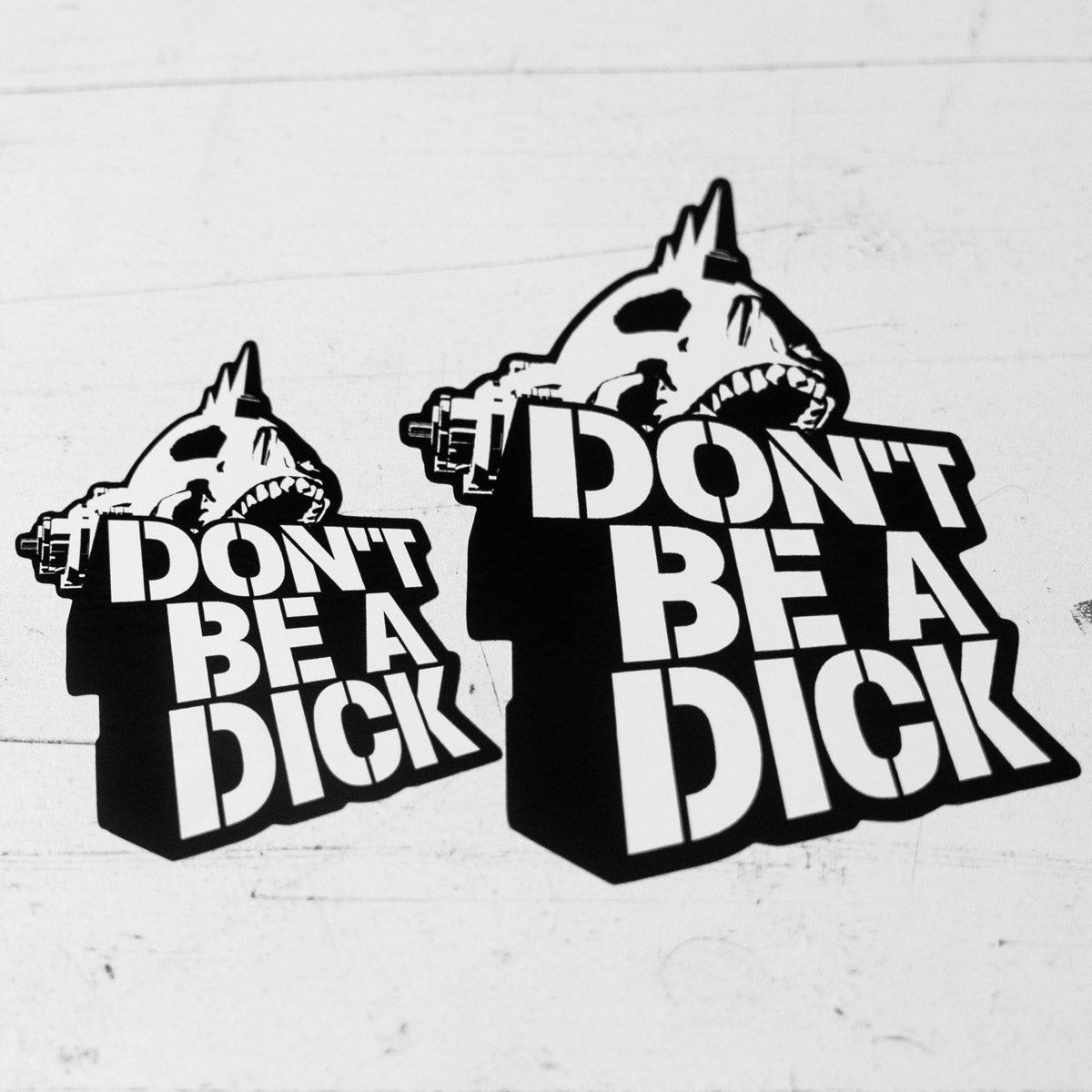 Don't Be a Dick Sticker Pack